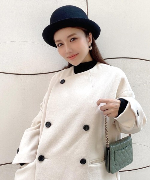 EIMY ISTOIRE（エイミーイストワール）の「ボーラーハット（ハット・レディース・ブラック・FREE）」の17枚目の写真