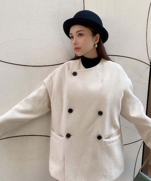 EIMY ISTOIRE（エイミーイストワール）の「ボーラーハット（ハット・レディース・ブラック・FREE）」の5枚目の写真