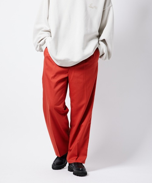 re_k by JUNRED（レクバイジュンレッド）の「【　re_k by JUNRed　】TR1タックワイドストレートパンツ（その他パンツ・メンズ・ブラック/ベージュ系その他/レッド系その他2・L/S/M）」の14枚目の写真