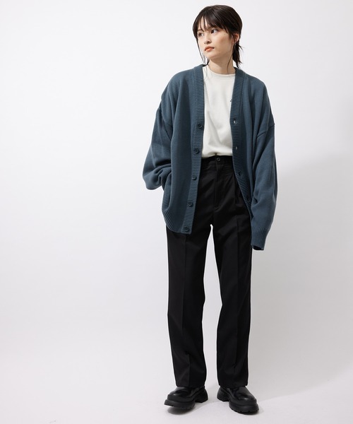 re_k by JUNRED（レクバイジュンレッド）の「【　re_k by JUNRed　】TR1タックワイドストレートパンツ（その他パンツ・メンズ・ブラック/ベージュ系その他/レッド系その他2・L/S/M）」の19枚目の写真