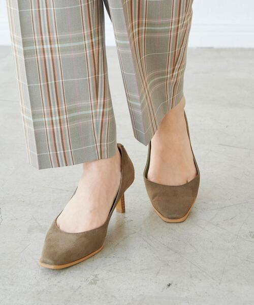 green label relaxing（グリーンレーベルリラクシング）の「ナロウスクエア パンプス(5.5cmヒール) -撥水-（パンプス・レディース・ブラウン/オリーブ/その他1・22.5cm/23cm/23.5cm/24cm/24.5cm）」の11枚目の写真