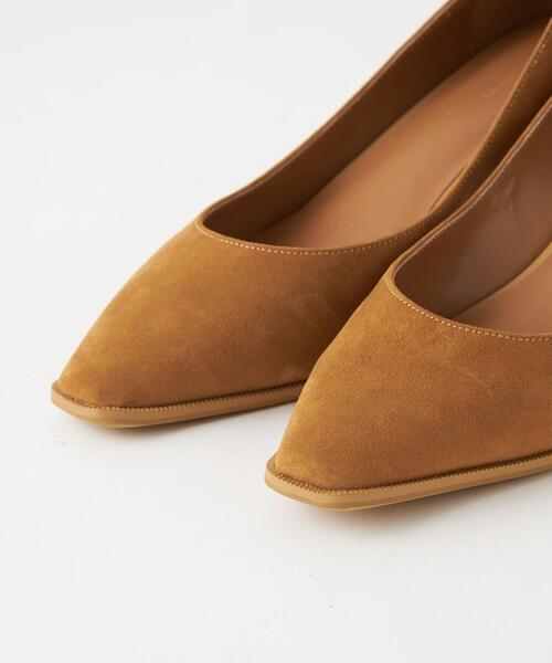 green label relaxing（グリーンレーベルリラクシング）の「ナロウスクエア パンプス(5.5cmヒール) -撥水-（パンプス・レディース・ブラウン/オリーブ/その他1・22.5cm/23cm/23.5cm/24cm/24.5cm）」の8枚目の写真