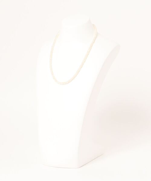 Te chichi（テチチ）の「淡水パールネックレス（ネックレス・レディース・オフホワイト・ﾌﾘ-）」の2枚目の写真