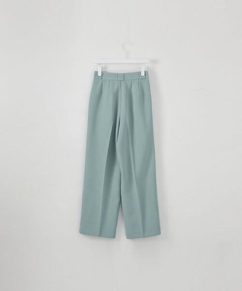 CITEN(シテン)の「<CITEN(シテン)>タックセミワイド パンツ Ⅱ(その他パンツ・レディース・ターコイズブルー/ダークグレー/クリーム・S/M)」の22枚目の写真