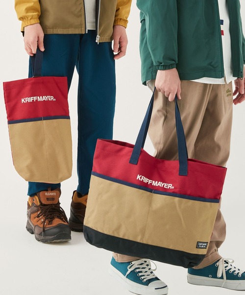 KRIFF MAYER Kid's Collection(クリフメイヤーキッズコレクション)の「レッスンバッグ&シューズバッグセット(トートバッグ・キッズ・ベージュ/ネイビー/レッド/サックスブルー・FREE)」の4枚目の写真