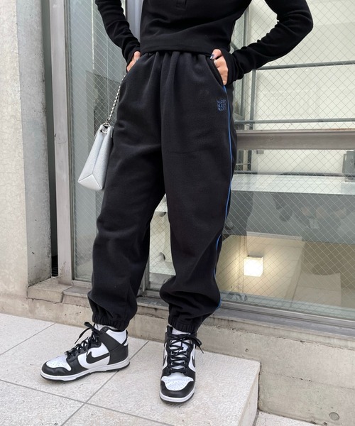 WHO'S WHO gallery（フーズフーギャラリー）の「【SLOPPY/スロッピー】フリースパンツ（その他パンツ・レディース・アイボリー/ブラック/ネイビー/ブルー・FREE）」の5枚目の写真