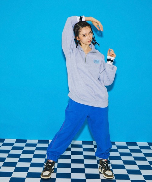 WHO'S WHO gallery（フーズフーギャラリー）の「【SLOPPY/スロッピー】フリースパンツ（その他パンツ・レディース・アイボリー/ブラック/ネイビー/ブルー・FREE）」の16枚目の写真