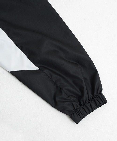 FILA（フィラ）の「【FILA/フィラ】ロゴ刺繍 ビックシルエット ドロップショルダー 切替 トラックジャケット ナイロンジャケット（ナイロンジャケット・メンズ・ブラック/ネイビー/ブルーグリーン・LL/M/L）」の8枚目の写真