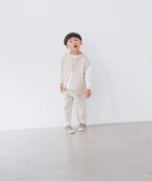 LOWRYS FARM(ローリーズファーム)の「コットンカラーマエボタンパンツ 262422(その他パンツ・キッズ・ブラック/イエロー/アイボリー・110cm/120cm/130cm/140cm/150cm)」の22枚目の写真