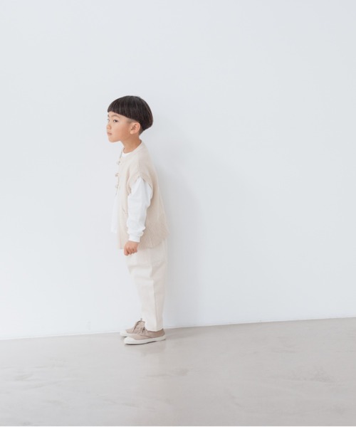 LOWRYS FARM(ローリーズファーム)の「コットンカラーマエボタンパンツ 262422(その他パンツ・キッズ・ブラック/イエロー/アイボリー・110cm/120cm/130cm/140cm/150cm)」の21枚目の写真