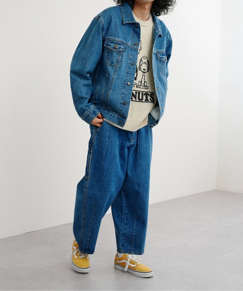 CPCM（シーピーシーエム）の「4ポケデニムジャケット（デニムジャケット・メンズ・ブルー/サックスブルー・MEDIUM/LARGE）」の3枚目の写真