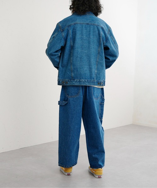 CPCM（シーピーシーエム）の「4ポケデニムジャケット（デニムジャケット・メンズ・ブルー/サックスブルー・MEDIUM/LARGE）」の6枚目の写真