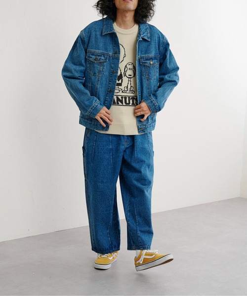 CPCM（シーピーシーエム）の「4ポケデニムジャケット（デニムジャケット・メンズ・ブルー/サックスブルー・MEDIUM/LARGE）」の9枚目の写真