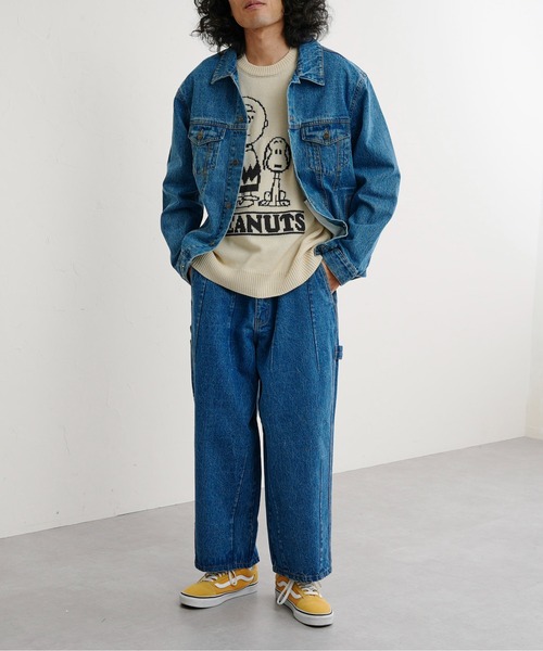 CPCM（シーピーシーエム）の「4ポケデニムジャケット（デニムジャケット・メンズ・ブルー/サックスブルー・MEDIUM/LARGE）」の10枚目の写真