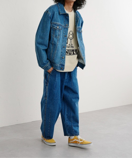 CPCM（シーピーシーエム）の「4ポケデニムジャケット（デニムジャケット・メンズ・ブルー/サックスブルー・MEDIUM/LARGE）」の11枚目の写真