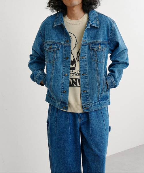 CPCM（シーピーシーエム）の「4ポケデニムジャケット（デニムジャケット・メンズ・ブルー/サックスブルー・MEDIUM/LARGE）」の13枚目の写真