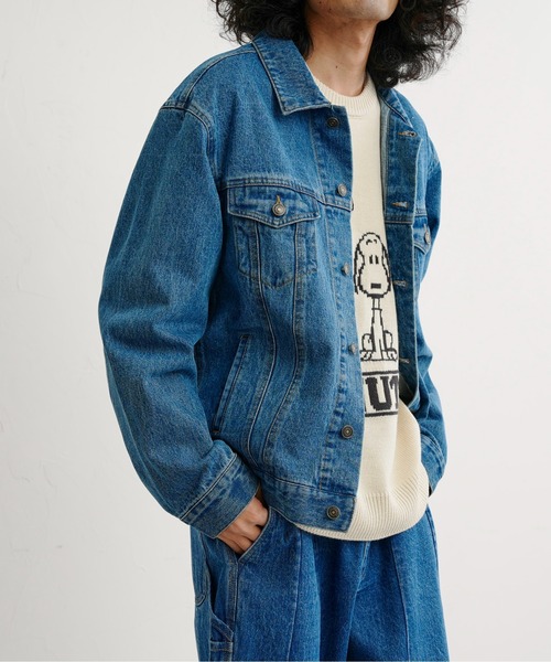 CPCM（シーピーシーエム）の「4ポケデニムジャケット（デニムジャケット・メンズ・ブルー/サックスブルー・MEDIUM/LARGE）」の15枚目の写真