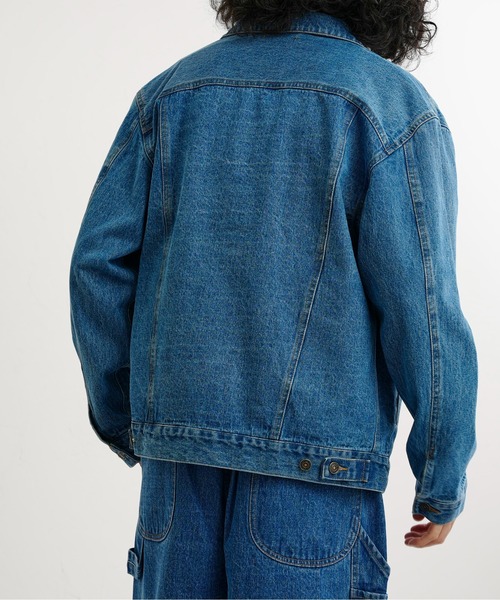 CPCM（シーピーシーエム）の「4ポケデニムジャケット（デニムジャケット・メンズ・ブルー/サックスブルー・MEDIUM/LARGE）」の17枚目の写真