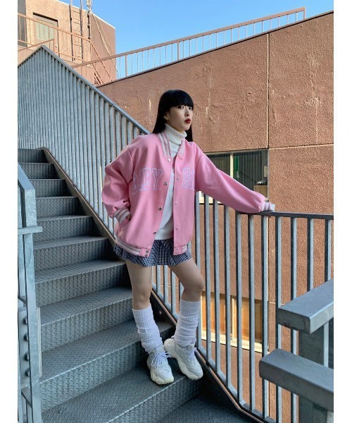 WC（ダブル シー）の「BABYGIRLスタジャン（スタジャン・レディース・ブラック/グリーン/サックスブルー/ライトピンク・FREE）」の22枚目の写真