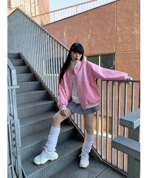 WC（ダブル シー）の「BABYGIRLスタジャン（スタジャン・レディース・ブラック/グリーン/サックスブルー/ライトピンク・FREE）」の20枚目の写真