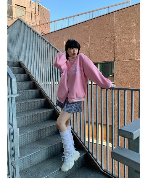 WC（ダブル シー）の「BABYGIRLスタジャン（スタジャン・レディース・ブラック/グリーン/サックスブルー/ライトピンク・FREE）」の18枚目の写真