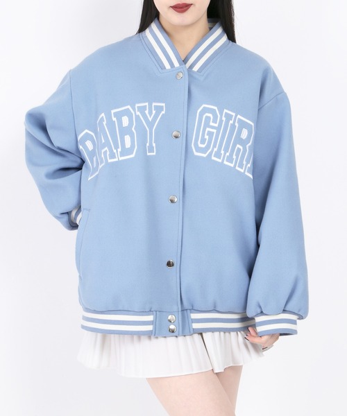 WC（ダブル シー）の「BABYGIRLスタジャン（スタジャン・レディース・ブラック/グリーン/サックスブルー/ライトピンク・FREE）」の15枚目の写真