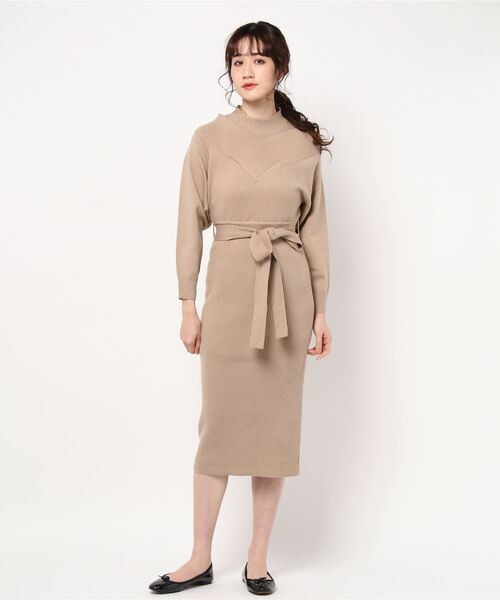 セール ブランド古着 ニットワンピース ワンピース Rienda リエンダ のファッション通販 Zozoused