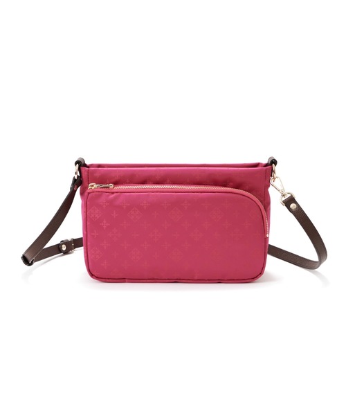 russet（ラシット）の「2way ミニショルダーバッグ(CE-166)（ショルダーバッグ・レディース・ネイビー/イエロー/アイボリー/ミント/グレー×ピンク/グレイッシュベージュ/ブルー系その他/キャメル/ローズ/バイオレット/ブルー・FREE）」の11枚目の写真