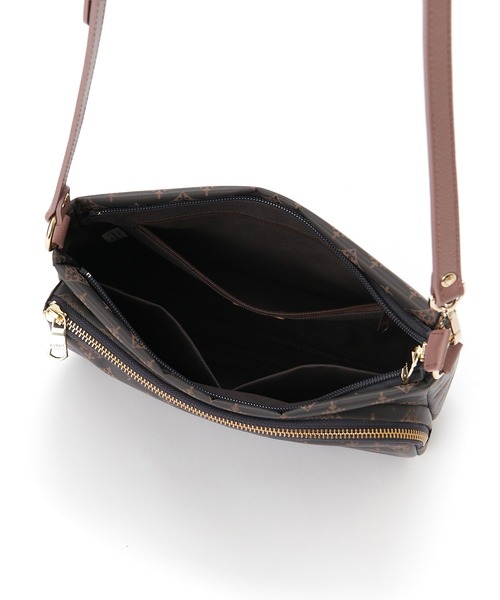 russet（ラシット）の「2way ミニショルダーバッグ(CE-166)（ショルダーバッグ・レディース・ネイビー/イエロー/アイボリー/ミント/グレー×ピンク/グレイッシュベージュ/ブルー系その他/キャメル/ローズ/バイオレット/ブルー・FREE）」の22枚目の写真