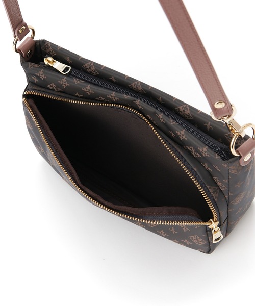 russet（ラシット）の「2way ミニショルダーバッグ(CE-166)（ショルダーバッグ・レディース・ネイビー/イエロー/アイボリー/ミント/グレー×ピンク/グレイッシュベージュ/ブルー系その他/キャメル/ローズ/バイオレット/ブルー・FREE）」の21枚目の写真