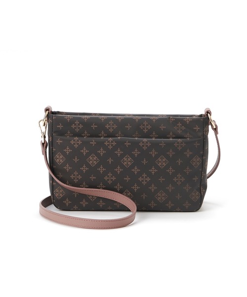 russet（ラシット）の「2way ミニショルダーバッグ(CE-166)（ショルダーバッグ・レディース・ネイビー/イエロー/アイボリー/ミント/グレー×ピンク/グレイッシュベージュ/ブルー系その他/キャメル/ローズ/バイオレット/ブルー・FREE）」の15枚目の写真