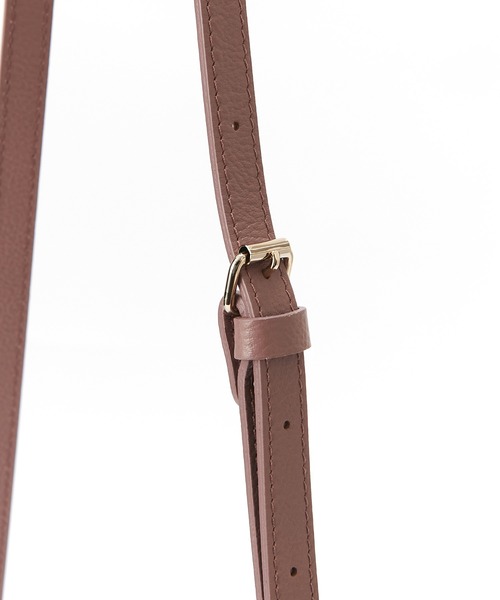 russet（ラシット）の「2way ミニショルダーバッグ(CE-166)（ショルダーバッグ・レディース・ネイビー/イエロー/アイボリー/ミント/グレー×ピンク/グレイッシュベージュ/ブルー系その他/キャメル/ローズ/バイオレット/ブルー・FREE）」の13枚目の写真