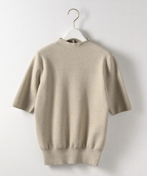 Steven Alan(スティーブンアラン)の「<Steven Alan>COTTON BOTTLE NECK HALF SLEEVE KNIT/ニット(ニット/セーター・レディース・ホワイト/ベージュ/ネイビー・FREE)」の22枚目の写真