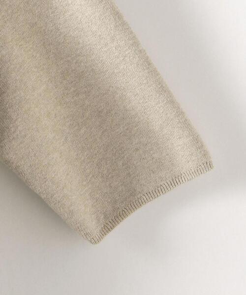 Steven Alan(スティーブンアラン)の「<Steven Alan>COTTON BOTTLE NECK HALF SLEEVE KNIT/ニット(ニット/セーター・レディース・ホワイト/ベージュ/ネイビー・FREE)」の19枚目の写真