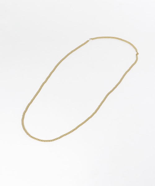 URBAN RESEARCH（アーバンリサーチ）の「メタルボールロングネックレス（ネックレス・レディース・シルバー/ゴールド・-）」の6枚目の写真