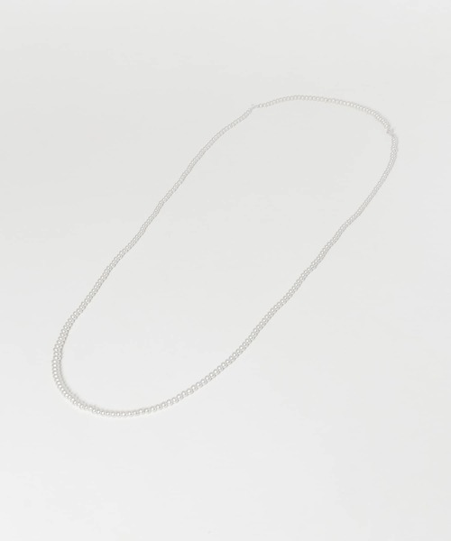 URBAN RESEARCH（アーバンリサーチ）の「メタルボールロングネックレス（ネックレス・レディース・シルバー/ゴールド・-）」の7枚目の写真