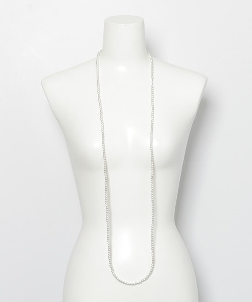 URBAN RESEARCH（アーバンリサーチ）の「メタルボールロングネックレス（ネックレス・レディース・シルバー/ゴールド・-）」の8枚目の写真