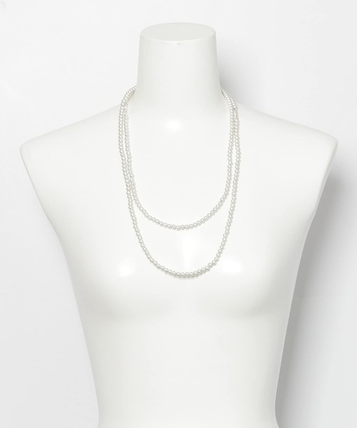 URBAN RESEARCH（アーバンリサーチ）の「メタルボールロングネックレス（ネックレス・レディース・シルバー/ゴールド・-）」の9枚目の写真