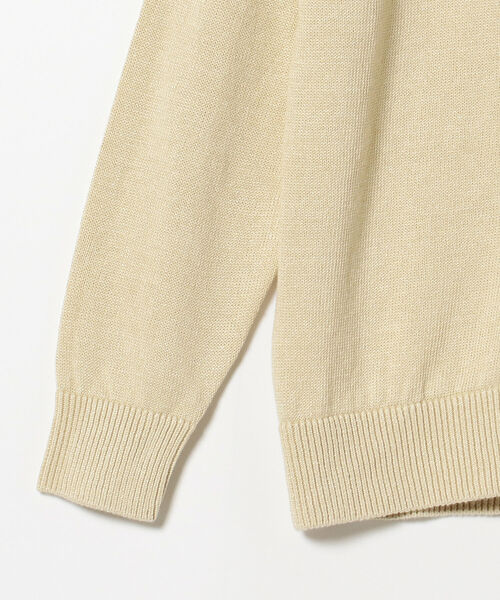 BRILLA per il gusto（ブリッラペルイルグースト）の「FILIPPO DE LAURENTIIS × Brilla per il gusto / 別注 7ゲージ リネン カーディガン（カーディガン/ボレロ・メンズ・ネイビー/ブラック/ダークブラウン/ベージュ・46/50/48/44）」の15枚目の写真