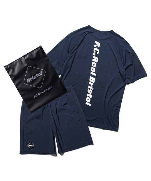 F.C.Real Bristol（エフシーレアルブリストル）の「TRAINING S/S TOP&SHORTS（Tシャツ/カットソー・メンズ・ブラック/カーキ/ネイビー・MEDIUM/SMALL/X-LARGE/LARGE）」の3枚目の写真
