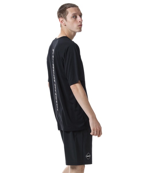 F.C.Real Bristol（エフシーレアルブリストル）の「TRAINING S/S TOP&SHORTS（Tシャツ/カットソー・メンズ・ブラック/カーキ/ネイビー・MEDIUM/SMALL/X-LARGE/LARGE）」の6枚目の写真