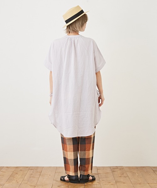 CUBE SUGAR（キューブシュガー）の「シャドーストライプ5分袖