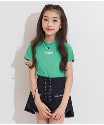 ANAP GｉRL | リング付ミニネックトップス(Tシャツ/カットソー)