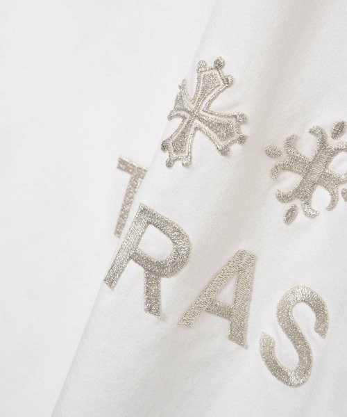 TATRAS(タトラス)の「TATRAS(タトラス)NUNKI 刺繍Tシャツ(Tシャツ/カットソー・メンズ・ホワイト/ブラック・2/4/3)」の11枚目の写真