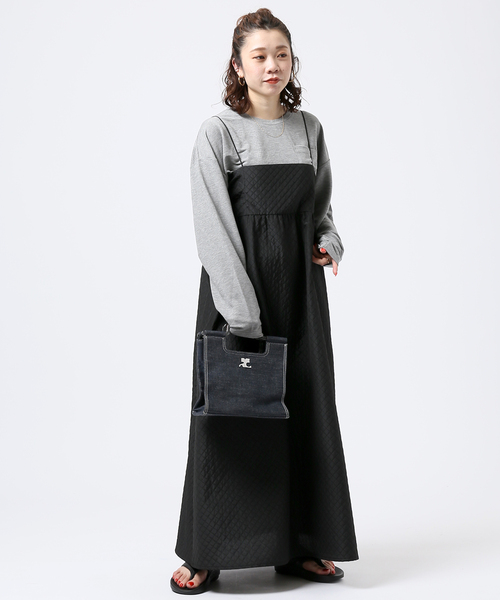 JOINT WORKS(ジョイントワークス)の「J-ラメテンジクショートプルオーバー(Tシャツ/カットソー・レディース・グレー/オレンジ/ブルー・FREE)」の4枚目の写真