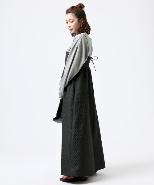 JOINT WORKS(ジョイントワークス)の「J-ラメテンジクショートプルオーバー(Tシャツ/カットソー・レディース・グレー/オレンジ/ブルー・FREE)」の5枚目の写真