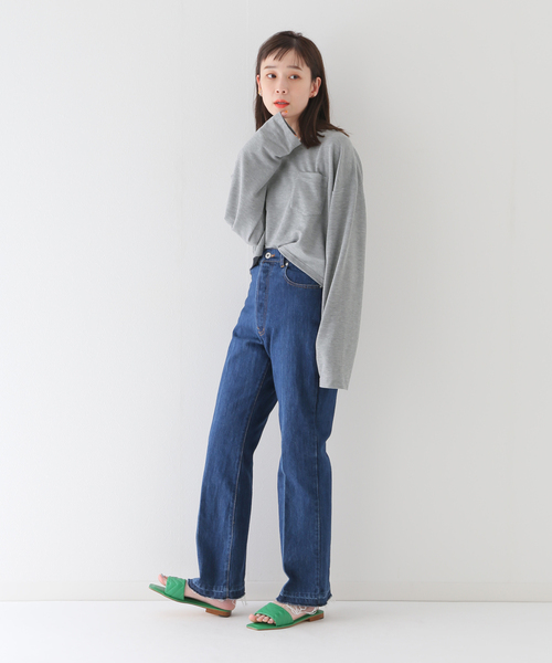 JOINT WORKS(ジョイントワークス)の「J-ラメテンジクショートプルオーバー(Tシャツ/カットソー・レディース・グレー/オレンジ/ブルー・FREE)」の11枚目の写真