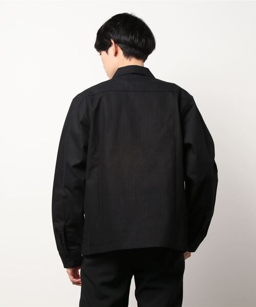 HUF（ハフ）の「【HUF / ハフ】 SPLIT ZIP WORK SHIRT（シャツ/ブラウス・メンズ・ブラック/ダークグリーン・MEDIUM/LARGE）」の10枚目の写真