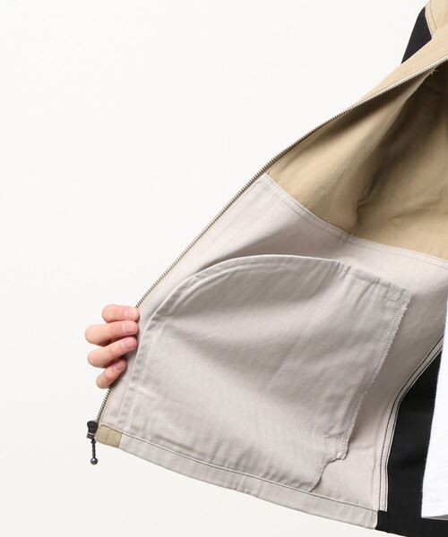 HUF（ハフ）の「【HUF / ハフ】 SPLIT ZIP WORK SHIRT（シャツ/ブラウス・メンズ・ブラック/ダークグリーン・MEDIUM/LARGE）」の9枚目の写真