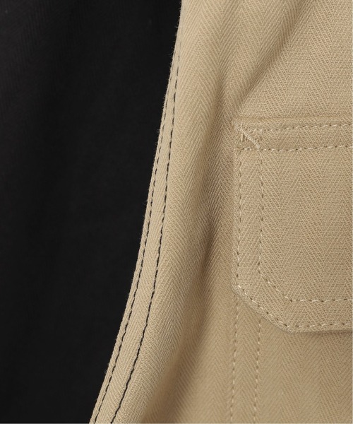 HUF（ハフ）の「【HUF / ハフ】 SPLIT ZIP WORK SHIRT（シャツ/ブラウス・メンズ・ブラック/ダークグリーン・MEDIUM/LARGE）」の5枚目の写真